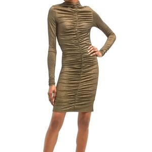 NWT Veronica Beard Elson Dress‎ In Bronze